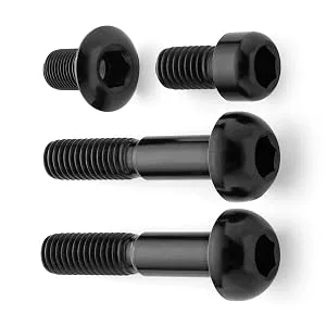 Terske Titanium Brake & Shift Lever Mountain Bike Bolt Kit fits SRAM Matchmaker Oil Slick - Terske Black Titanium Bolt Kit for SRAM and AVID Matchmaker Brake and Shift Levers