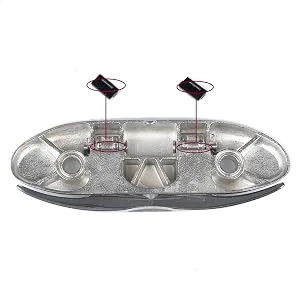Thorn Boat Folding Cleat,Flip Up 4-1/2" Dock Cleats Marine Stainless Steel 4 1/2 Inch,1pcs - flip up cleat