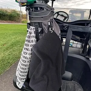 ToVii Golf Towel Microfiber Waffle Pattern Golf Towel | Brush Tool Kit with Club Groove Cleaner | Golf Divot Tool | Golf Accessories for Men Navy - product information 29