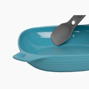 UCO 4-Piece Camping Mess Kit with Bowl, Plate and 3-in-1 Spork Utensil Set Venture - Get Every Last Bite