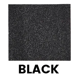 Vicious Griptape Coarse Grit Longboard Skateboard Black - black