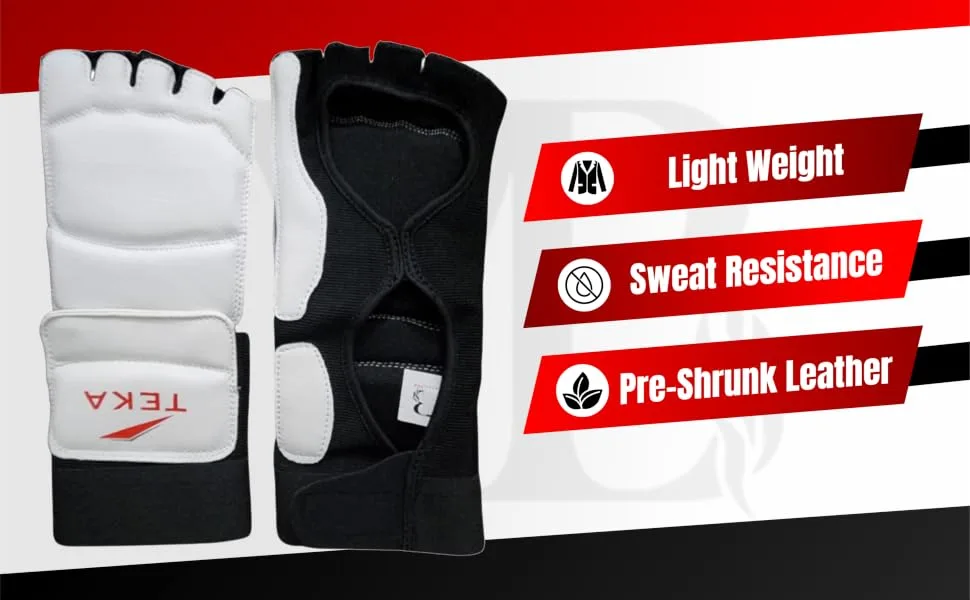Victorbudo USA Boxing Foot Protector Gear Martial Arts Training Sparring Gear Muay Thai Kung Fu Taekwondo Feet Protector Medium - Foot Guards