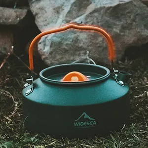 Widesea 1L Camping Kettle Portable Ultralight Aluminum Teapot for Backpacking,Hiking, Camping and Picnic - product information 5