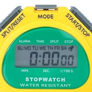 Extech 365510 Stopwatch/Clock , Yellow - product information 4