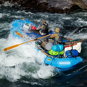 NRS Buckle Bumper Tie Down Strap 2 Pack-IconicBlue-12ft Iconic Blue 12' - Whitewater Rafting