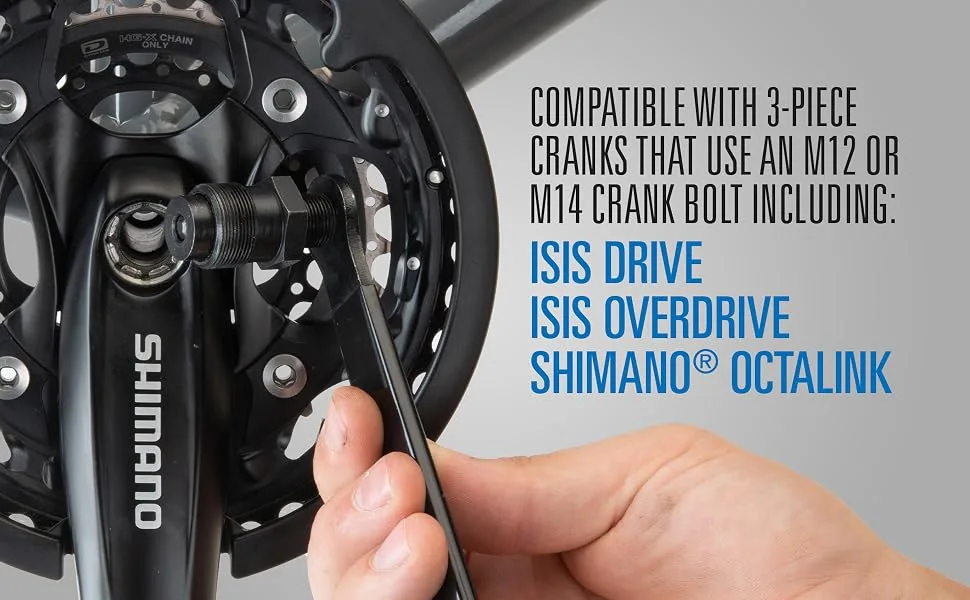 Park Tool Crank Puller for Splined Cranks 1 One Color - CCP-44 with compatibility information
