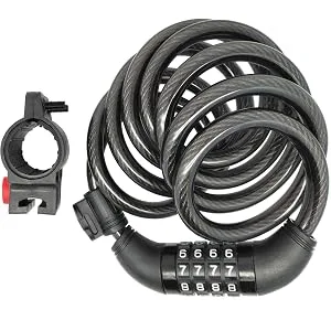 SEPOX Resettable Bike Lock Cable with Combination Bicycle Locks 6 Feet Heavy Duty Anti Theft with Mounting Bracket - product information 21