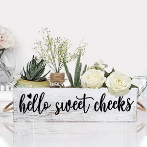 Cocomong Nice Butt Bathroom Decor Box 2 Sides, Toilet Paper Holder, Funny Farmhouse Bathroom Decor - product information 5