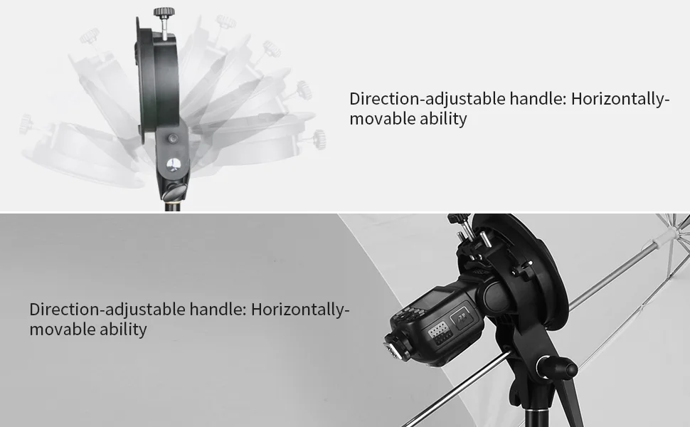 Godox S-Type Bracket Bowens S Mount Holder for Speedlite Flash Snoot Softbox Honeycomb with USB Light - product information 5