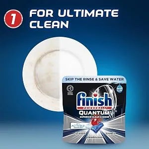 Finish Jet-Dry Rinse Aid, 23oz, Dishwasher Rinse Agent & Drying Agent - For ultimate clean