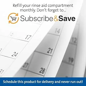 Finish Jet-Dry Rinse Aid, 23oz, Dishwasher Rinse Agent & Drying Agent - product information 7