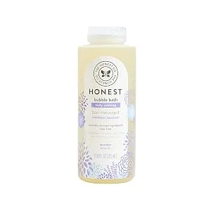The Honest Company Ultra Dreamy Calming Lavender Bubble Bath with Naturally Derived Botanicals, Lavender, 12 Fluid Ounce - product information 1