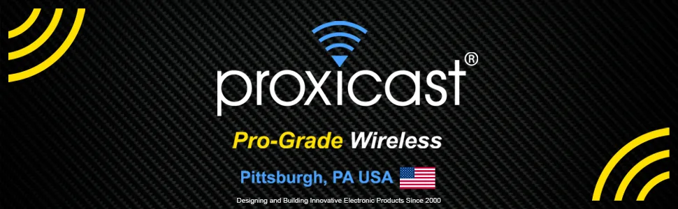 Proxicast Stainless Steel Standard Marine 1"-14 Threaded Double Female Ferrule Antenna Mount Coupler - Joins Male Marine or N-Female Antennas to Male Marine Mounts - 4.5 Inches Long (BRK-114-FF) - Proxicast Logo
