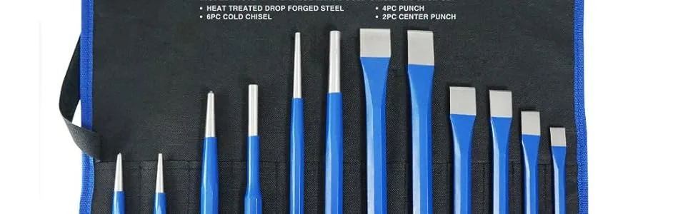 Astro Pneumatic Tool 1600 16-Piece Punch and Chisel Set Original version - product information 5
