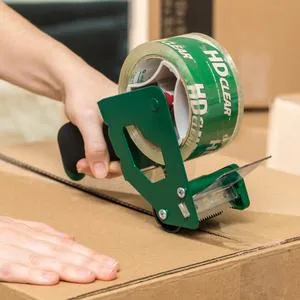 Duck HD Clear Heavy Duty Packing Tape Refill, 6 Rolls, 1.88 Inch x 54.6 Yard, (441962) 6 Rolls, 54.6 yds Refill - Heavy Duty