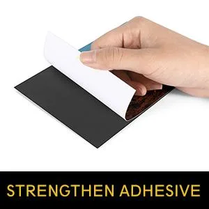 Magicfly Magnet Adhesive Sheets 8 x 10 Inch, 15 Pack Flexible Magnetic Sheets for Photos, Crafts and Die Storage, Easy Peel & Stick 8''x10'' 15 pack - Magnet Sheets