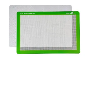 Precision Fusing Mat (17" x 17") Includes Non-Slip/Nonstick mat with See-Through Design for Appliqu Creation, and Bonus Teflon Coated Pressing Sheet! - Fusing Mat 6