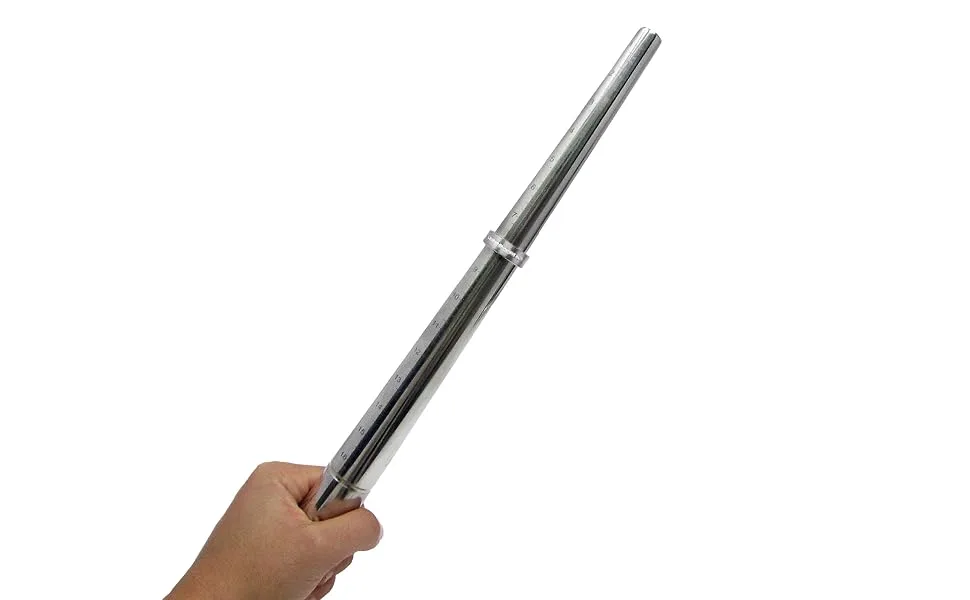 Premium Solid Stainless Steel Ring Sizing Mandrel Sizes 1-16 - ring size and bangle mandrel 1-16