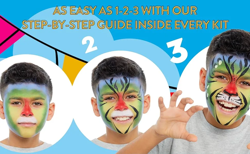 Snazaroo Face Paint Kit Ultimate Party Pack - guide