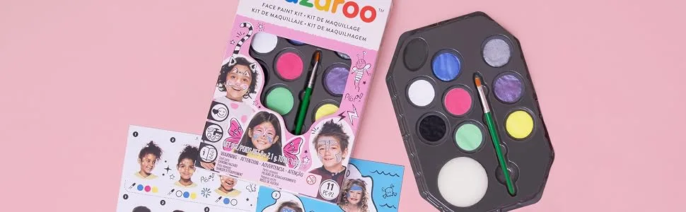 Snazaroo Face Paint Kit Ultimate Party Pack - kiits