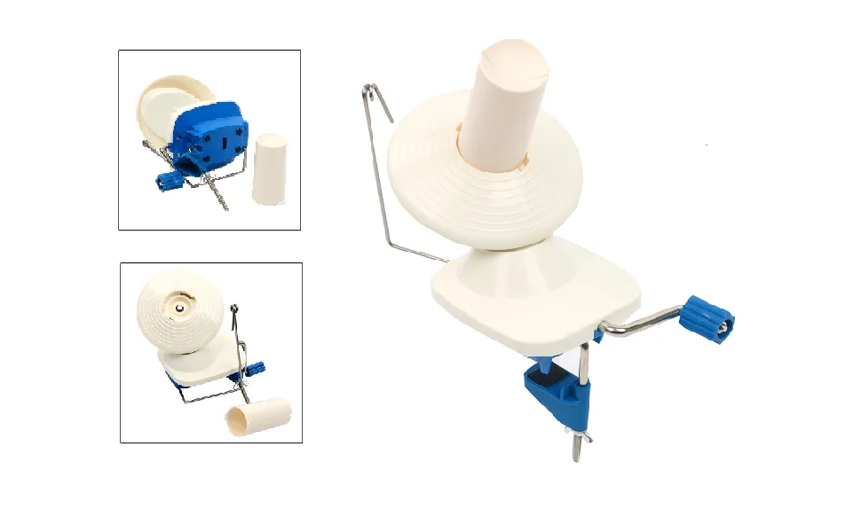 YaeTek Hand-Operated Yarn Ball Winder - Manual Wool Winder Holder for Swift Yarn Fiber String Ball - product information 1
