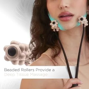 Kitsch Lifting Face Roller & Ice Roller - 2-in-1 Face Massager Roller Facial Tool & Eye Roller for Puffy Eyes | Jawline Sculptor | Facial Roller Massager & Neck Roller | Ice Roller - jade roller for face beauty & personal care jade roller and gua sha beauty products for women