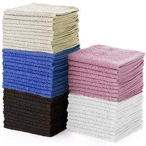 Simpli-Magic Towels, 12x12 Washcloths, Gray 24 Count - product information 2
