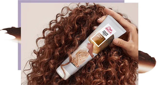 Wella Professionals Color Fresh Mask, Chocolate Touch, Natural Shades, Damage Free, Color-Depositing' Chocolate Touch 1 - Caramel