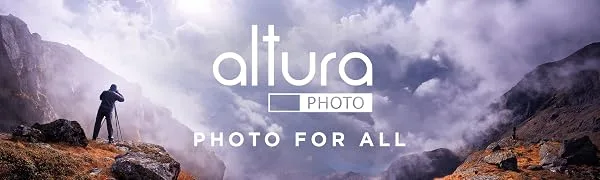 Altura Photo Camera Neck Strap w. Quick Release & Safety Tether - Camera Straps For Photographers - Adjustable DSLR Camera Strap for Sony, Nikon & Canon - Safe & Secure Camera Strap Quick Release - altura