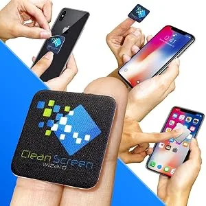 CLEAN SCREEN WIZARD Microfiber Cleaning Cloth 14 Compatible with MacBook Pro 14 and Computer Laptop 14, 2 Black Screen/Keyboard Covers - Additional gift added, a screen cleaner sticker pad for portable screen cleaner