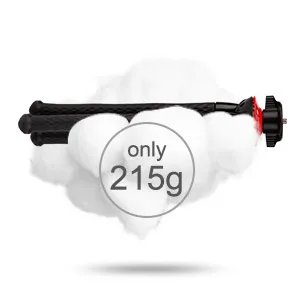 Camera Tripod, Fotopro UFO Flexible Tripod for Camera Bendable Handheld Vlogging Tripod with Phone Mount for iPhone Samsung Canon DSLR Sony Nikon - lightweight