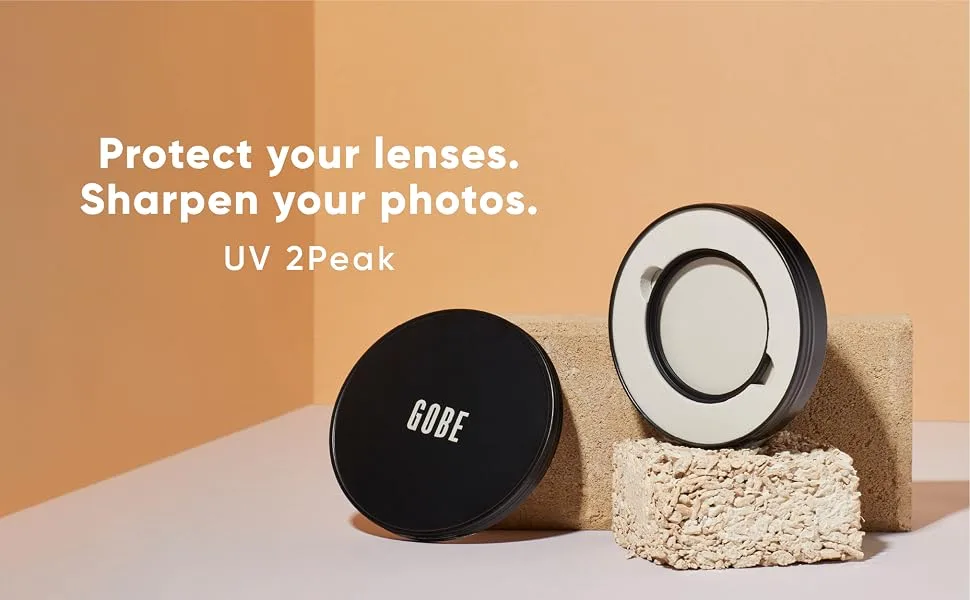 Gobe 46mm UV Lens Filter (2Peak) - uv, uv filter, filter uv, uv filters