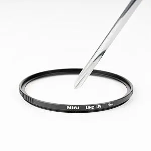 NiSi 82mm UHC UV Protection Filter | 18 Multi-Layer Coatings UHD, Ultra Hard Coating, Nano Coating, Hydrophobic, Scratch Resistant | Ultra-Slim UV Filter for 82mm Camera Lens - Ultra Hard Coating