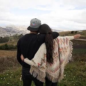 Wipala Protein Bars - Pineapple : Made with Quinoa and Andean Lupin, Vegan, Nut Free, Gluten Free, Non-GMO, 12 Pack - couple overlooking a beautiful scenery in Ecuador over the hills on a sunny day