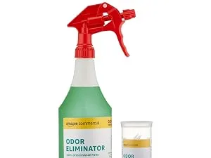 AmazonCommercial Dissolvable Odor Eliminator Kit with 2 Sprayer Bottles and 12 Refill Pacs 2 Bottles - 12 Refills - product information 2