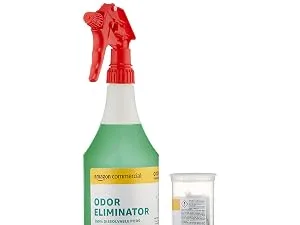 AmazonCommercial Dissolvable Odor Eliminator Kit with 2 Sprayer Bottles and 12 Refill Pacs 2 Bottles - 12 Refills - product information 3