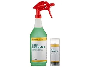 AmazonCommercial Dissolvable Odor Eliminator Kit with 2 Sprayer Bottles and 12 Refill Pacs 2 Bottles - 12 Refills - product information 4