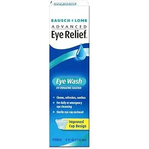 Bausch & Lomb Eye Wash Relief Solution that Cleans, Refreshes, and Soothes, 4 Fl Oz, Pack of 6 - product information 1