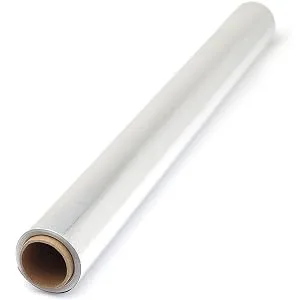 ChicWrap Professional Aluminum Foil Refill Roll - 1 Count 12" x 100' Foil Refill Roll - For Use in All ChicWrap Foil Dispensers - ChicWrap Foil plastic wrap dispenser kitchen food aluminum foil dispenser roll refill parchment