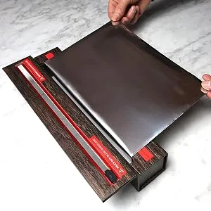 ChicWrap Professional Aluminum Foil Refill Roll - 1 Count 12" x 100' Foil Refill Roll - For Use in All ChicWrap Foil Dispensers - ChicWrap Foil plastic wrap dispenser kitchen food aluminum foil dispenser roll refill parchment