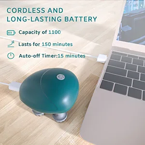 COOBST Handheld Head Massager  Electric Scalp Massager for Self-Care or Headaches Blue - head massager