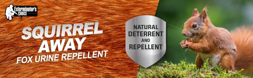 Exterminators Choice Squirrel Away - 16 OZ - Natural, Non-Toxic Defense - Quick and Easy Pest Defense - Safe Around Kids and Pets - product information 1