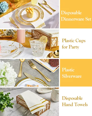 FOCUSLINE 9 oz Clear Plastic Cups, 100 Pack Disposable Cups Reusable Plastic Cups Tumblers, Heavy Duty Hard Plastic Cups for Wedding, Thanksgiving, Halloween, Christmas Party - FOCUSLINE