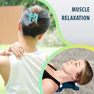 Trigger Point Pillow - Head and Neck Pain Relief Traction Device- Acupressure Support Relaxer for Tension Headache Relief, Improved Decompression and Muscle Relaxation - Trigger point pillow