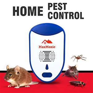 Ultrasonic Pest Repeller, Humane Mice Control Electronic Insect Repellent, Reject Rodent Bed Bug Spider Rat, 2 Pack - Repel