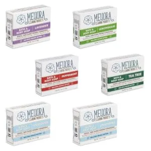 Meliora Cleaning Products, Laundry Powder, Unscented, 128 HE (64 Standard) Loads - bar soap