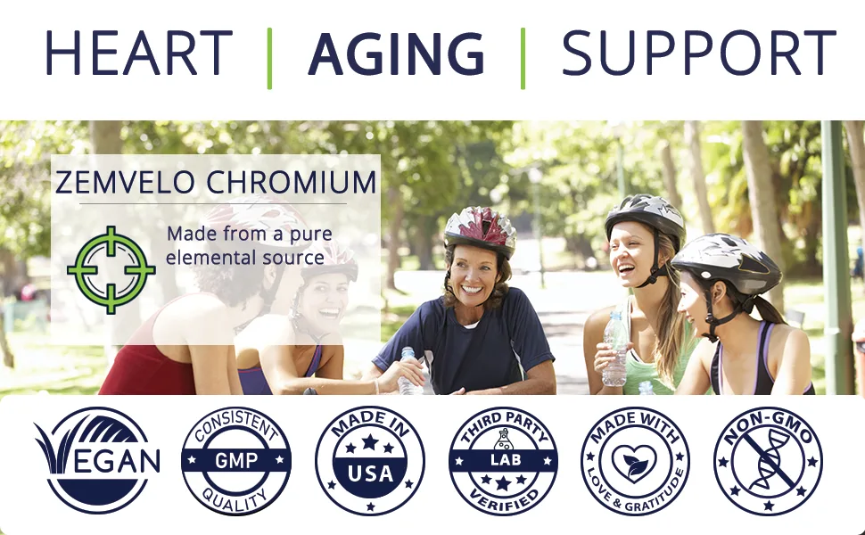 Liquid Ionic Chromium | 96 Day Supply | Body Disposition | Blood Sugar Balance | Graceful Aging for Adults - Features of Zemvelo Chromium Supplements Zemvelo Mineralife