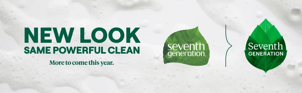 Seventh Generation EasyDose Laundry Detergent, Ultra Concentrated: 66 Loads, Free & Clear Designed for Sensitive Skin, 23.1 Fl Oz - Seventh Generation New Look Same Powerful Clean