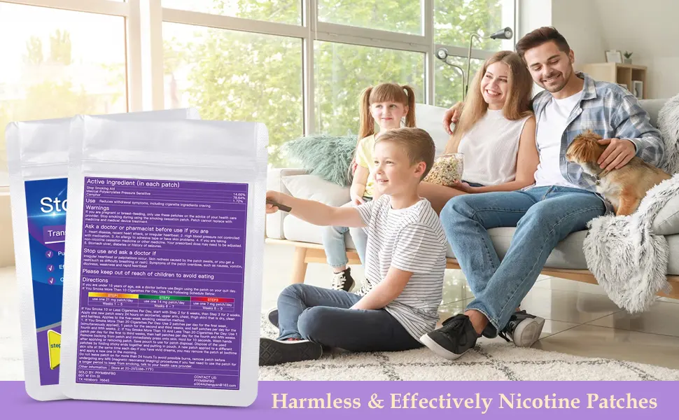 28 Packs 21mg Nicotine Patches, Step 1 Stop Smoking Patches to Help Quit Smoking Delivered Over 24 Hours, Stop Smoking Aids That Work Quick, Transdermal System Patch 28 Patches - nicotine patches