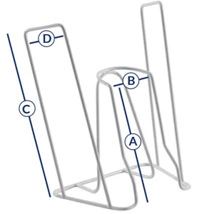 Stockings Donner, Helper for Applying Compression Socks, Regular Size Donning Zone Regular Zone - product information 2